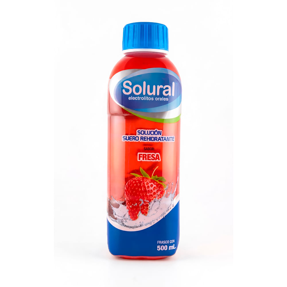 ELECTROLITOS ORALES FRESA 500 ML 1 PIEZA